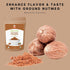 SPICY ORGANIC Ceylon Nutmeg Powder (8 oz Pack) – Certified USDA Organic for Baking and Cooking