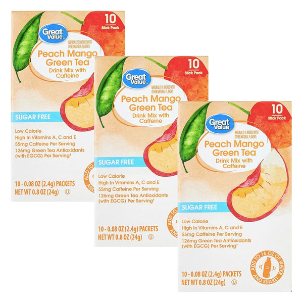 Generic Drink Mix Bundle - 3 Boxes with 10 Packets Per Box -