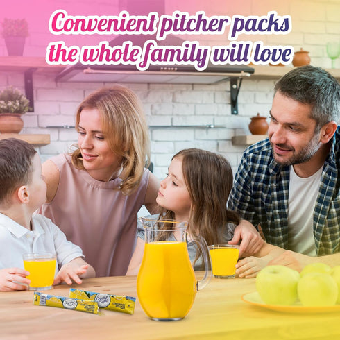 Variety Sampler Shop Packets 12 (2-quart) Pack Crystal Light Pitcher Drink Powder - Sugar Free Drink Mix Variety