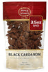 Whole Kali Elaichi Indian Spice by Spicy World, Black Cardamom Pods 3.5 Oz Bag (100gm)