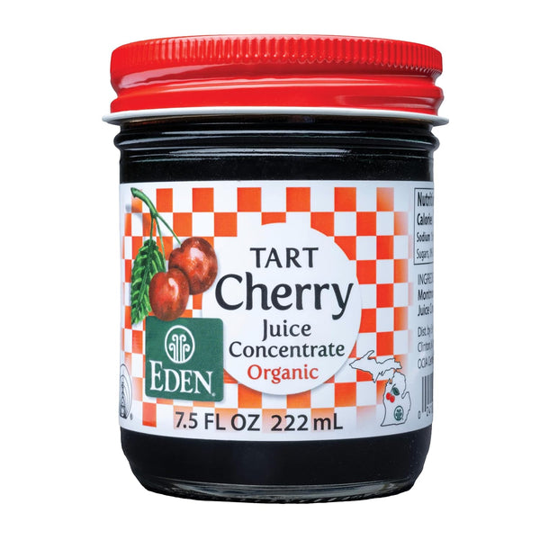 Eden Organic Montmorency Tart Cherry Juice Concentrate, 68 Brix, No Artificial or