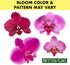 19 Better-GRO Hanging Kokedama with Phalaenopsis Orchid Indoor/Outdoor Planter- Pink