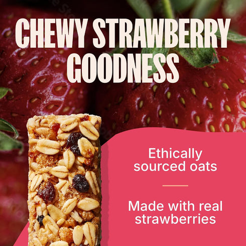 (36 Count, 0.85oz MadeGood Strawberry Granola Bars Each) Contain Nutrients from Vegetables, Gluten Free