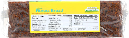 17.6 Mestemacher, Bread Fitness, Ounce