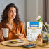 17.6 Oz (500g) (15%) SYMKEN Almond Milk Powder | Pure Almond | No added sugar | Vegan | Gluten free | Lactose free |