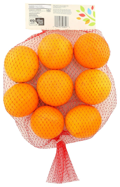 Fresh Produce 4 lb Package Orange, Valencia, Organic, (California or Mexico)