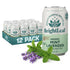 BrightLeaf Mint Lavender Sparkling Tea for Relaxation and Digestion Caffeine-Free, Zero Sugar,