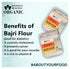 Blessfull Healing 2 lb (907 Organice BAJRI FLOUR Gram)