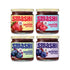 Smash Foods Jam | Classics Variety 4-Pack | Low-Calorie, No Sugar Added