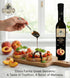 Pack Pack 2 Ellora Farms, Combo Fresh Orange and Peach Infused Balsamic Vinegar Crme, All-Natural, No- Additives