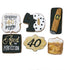BakersDozenToGo Aged to Perfection Custom Age Cookies- Set of 6 Crunchy Shortbread Cookies