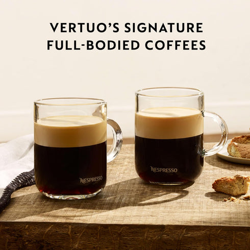 30-Count 7.8oz. Nespresso Capsules Vertuo, Stormio, Dark Roast Coffee, Coffee Pods, Brews