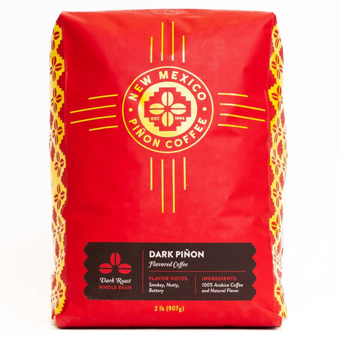 New Mexico Pion Coffee Naturally Flavored Coffee (Dark Pion Whole Bean, 2