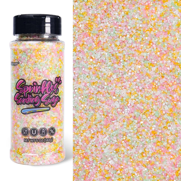 Easter Sugar Sprinkles, Sujoygar 5oz Pastel Sprinkles Edible for Cake Decorating Cupcakes