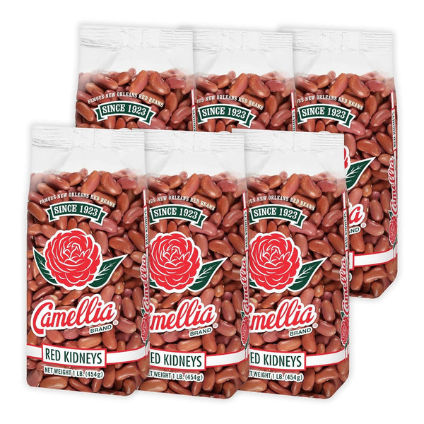Camellia Brand Dried Red Kidney Beans Premium Non-GMO Dry Beans, High Protein