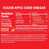 Packets 1500mg 30 Counts (Pack 2) TEAZEN Apple Cider Vinegar Drink Powder On-the-Go Wellness with ACV, Sugar-Free