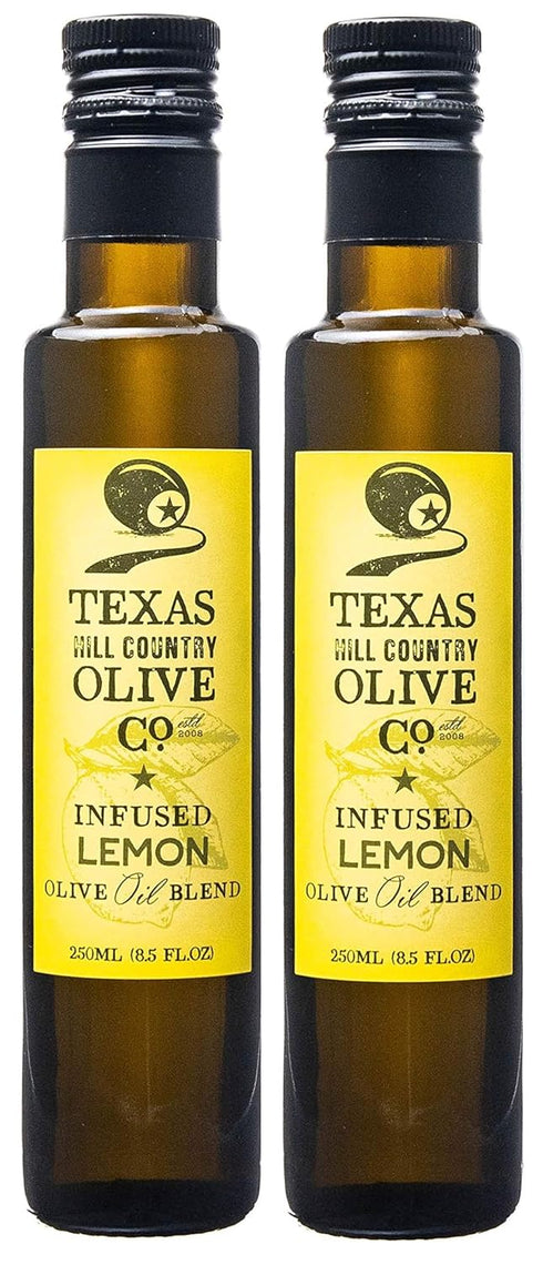 Texas Hill Country Olive Co Lemon Infused Olive Oil - Cold Pressed