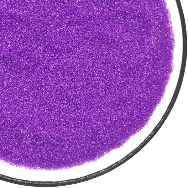 Edible 5 Ounce Fine Decorative Purple Sanding Sugar Sprinkles for Baking, Sparkling