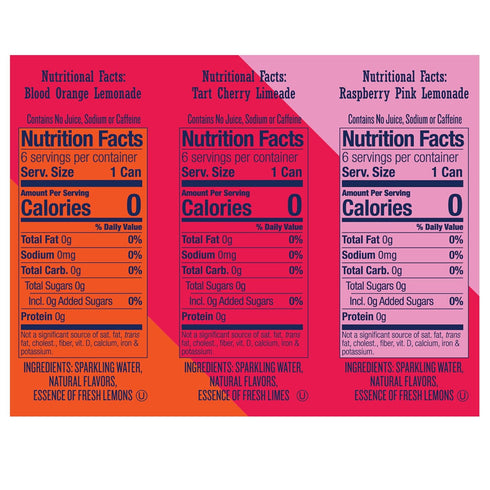 Pack, 12 oz 18 pack Polar Seltzer'ade Coastal Variety fl cans