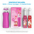 32oz. 2 (1 1 Cirkul Hot Pink Stainless Steel Water Bottle Starter Kit with Pink Lid and Flavor Cartridges LifeSip