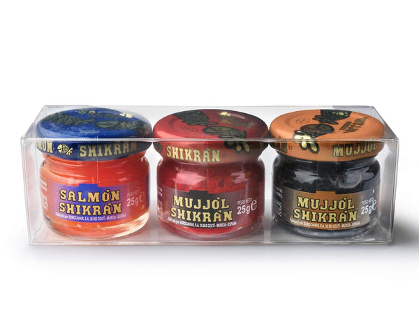 Eurocaviar - Shikran - Pack mix: 3 x 0.88 oz. Mullet Roe