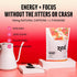 50 150mg Zest Energy Tea - Cinnamon Apple Spice High Caffeine Black Tea Loose Leaf Blend - Caffeinated Coffee