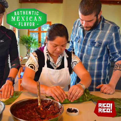 RICO RICO Dried Ancho Chiles 4 Oz - Premium 100% Natural Dried Chili Peppers for Salsas, Mole, and Enchiladas