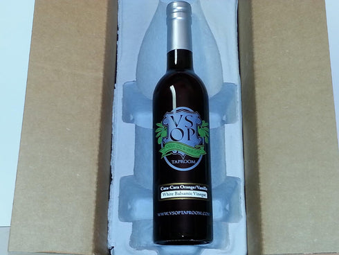 VSOP (375 ml 12.68 oz) Cara Cara Orange & Vanilla Aged White Balsamic Vinegar of Modena /