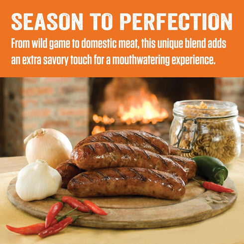 20 9.5 Package LEM Products Backwoods Sweet Italian Fresh Sausage Seasoning Kit, Ideal for Wild Game and Domestic Meat