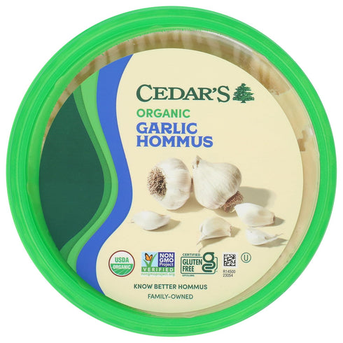 Cedar's Hummus Organic Garlic
