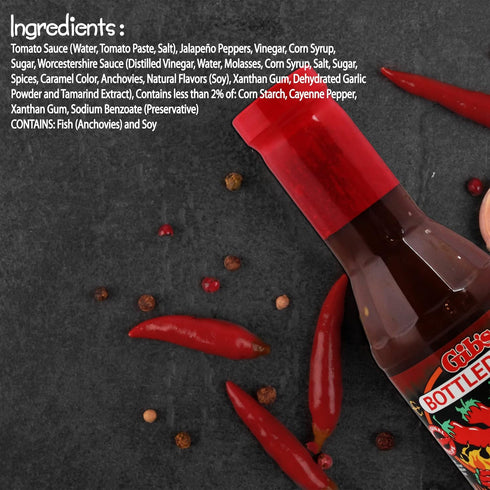 Bottled Hell 12 Oz Hot Pepper Sauce - Original | Signature Recipe Fl | Unique Medium Heat Condiment | Created