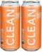 Clean Cause Yerba Mate Energy Drink, Peach, 16 oz (Pack of 2)