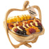 Oh! Nuts Dried Fruit Gift Basket - Gourmet Gift Baskets - Holiday Healthy Assortment Dried Fruits Gift Box - Crafted