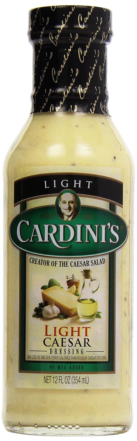 Cardini's Lite Caesar Dressing, 12 oz