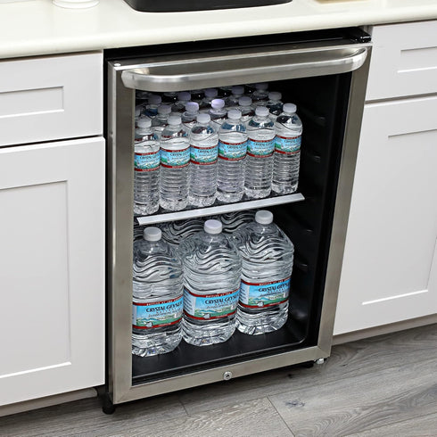 6 Crystal Geyser Natural Alpine Spring Water, Drinking Water Bottled at the Source, Gallons