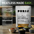 21g 1.5 PURIS Pantry Textured Pea Protein, Unflavored Meatless Vegetable Crumbles, Soy Free, Shelf-Stable, Gluten Free