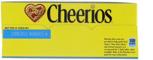 General Mills 14 oz Cheerios Toasted Whole Grain Oat Cereal