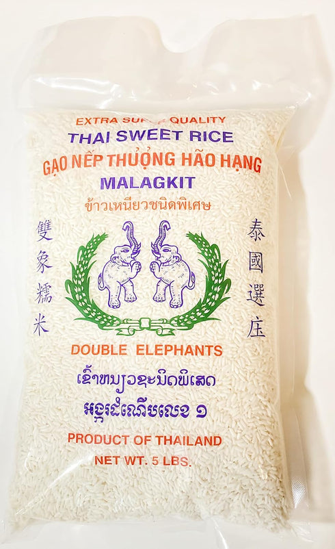 Generic Thai Sweet Rice, 5 lbs, Product of Thailand