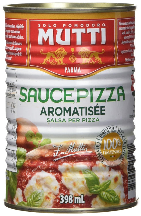 14 oz. 1 Pack #1 Mutti Pizza Sauce with Basil & Oregano, | | Italys Brand of Tomatoes | Fresh Taste for Cooking |