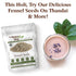 The Spice Way Fennel Seed, Bulk Whole Seeds for Tea and Cooking, 8 oz
