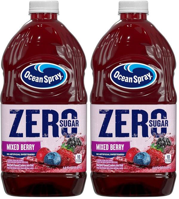 Ocean Spray Mixed Berry Cranberry Juice Drink, 64 Fl Oz | Zero