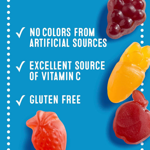 10 8 oz (Pack 8) Mott's Fruit Flavored Snacks, Assorted Fruit, Gluten Free Snack, Ct