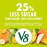 V8 100% 8 oz (6 Pack) Deliciously Green Fruit and Vegetable Juice, fl Can