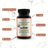 LorAnn Organic Pure Madagascar Vanilla Bean Paste, 4oz (118ml) - Rich Flavor, Real Seeds, Ideal for Baking