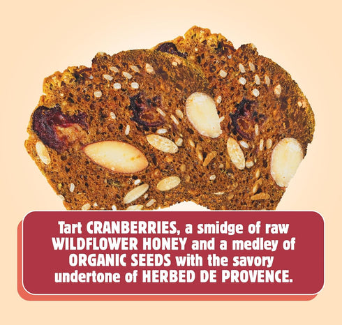 4 Pack Maine Crisp Cranberry Almond Crisps, - Snack Crackers, Grain Free, Non-Gmo - Sweet & Savory Flavor, for Cheese