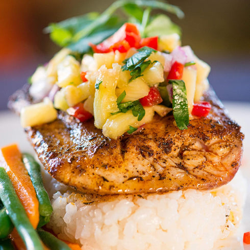2019-6.7 oz 7008 The Spice Lab Spicy Fish & Seafood Rub Seasoning - Cajun Salmon & Crawfish Boil Blend - AWARD WINNING