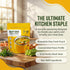 12 oz (3 Pack) Pereg Chicken Flavored Soup Base, | Vegan, Gluten-Free, No MSG | All-Natural Dry Broth Mix for Soups