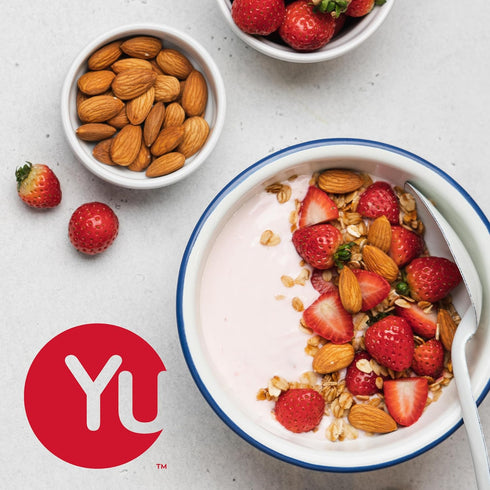 2.2 lb (35.2 oz), Yupik Roasted Unsalted Almonds, Gluten-free, Kosher, Vegan, Whole Nuts, No Added Salt, Lightly