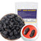 BAYUEDEGUA -Dried Mulberry 150g/5.29oz Black Dried Mulberry, clean ingredient list, pure dried fruit,