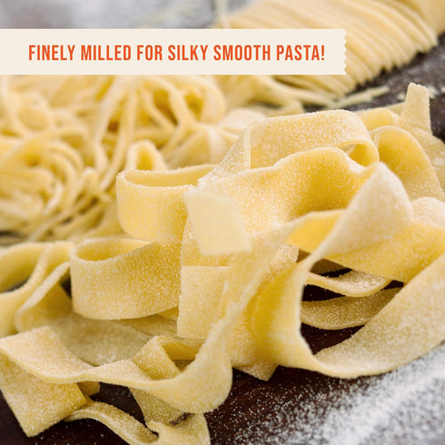 100% 00 5 Organic Pasta Flour - Flour for Baking- Pounds